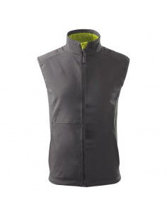 Adler Αμάνικο Ανδρικό Μπουφάν Γκρι MLI-51736