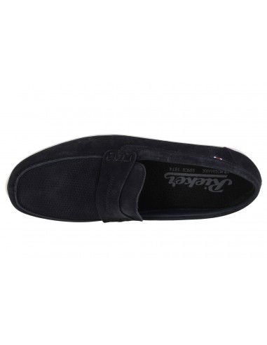 Rieker Δερμάτινα Ανδρικά Μοκασίνια Navy 09050-14 Rieker Δερμάτινα Ανδρικά Μοκασίνια Navy 09050-14
