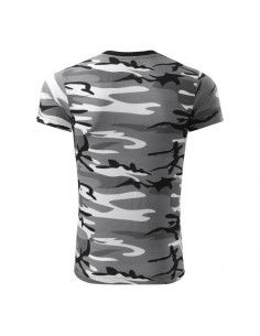 Malfini Ανδρικό Διαφημιστικό T-shirt Κοντομάνικο σε Γκρι Χρώμα MLI-14432