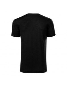 Malfini Ανδρικό Διαφημιστικό T-shirt Κοντομάνικο σε Μαύρο Χρώμα MLI-15701