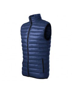 Malfini Αμάνικο Ανδρικό Μπουφάν Puffer Navy Μπλε MLI-55302