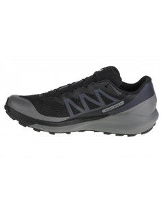 Salomon Sense Ride 4 GTX L41307100 Ανδρικά Αθλητικά Παπούτσια Trail Running Μαύρα Αδιάβροχα με Μεμβράνη Gore-Tex 2