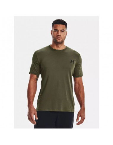 Under Armour Ανδρικό Αθλητικό T-shirt Κοντομάνικο Χακί 1326799-390 Under Armour Ανδρικό Αθλητικό T-shirt Κοντομάνικο Χακί 1326799-390