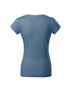 Malfini Γυναικείο Διαφημιστικό T-shirt Κοντομάνικο σε Μπλε Χρώμα MLI-16160 2