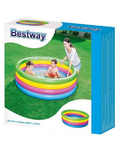 Inflatable pool Bestway 4 Rings 3422 51117 Inflatable pool Bestway 4 Rings 3422 51117