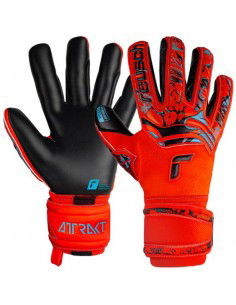 Reusch Attrakt Gold X 5370945-3333 Γάντια Τερματοφύλακα Ενηλίκων Κόκκινα