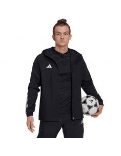 Adidas Tiro 23 Competition Ανδρικό Χειμωνιάτικο Μπουφάν Μαύρο HK7656 2