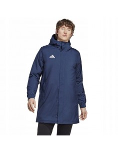 Adidas Entrada 22 Ανδρικό Χειμωνιάτικο Μπουφάν Αντιανεμικό Μπλε IB6077