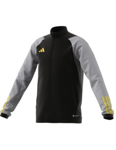 Adidas Αθλητική Παιδική Ζακέτα Μαύρη Tiro 23 Competition HU1313