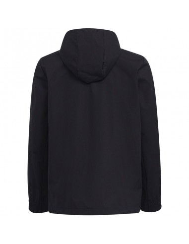 Adidas Παιδικό Αθλητικό Μπουφάν Κοντό με Κουκούλα Μαύρο IK4014 Adidas Παιδικό Αθλητικό Μπουφάν Κοντό με Κουκούλα Μαύρο IK4014