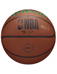 Wilson NBA Boston Cletics Μπάλα Μπάσκετ Indoor/Outdoor WTB3100XBBOS 2