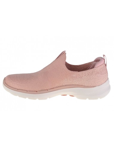 Skechers Go Walk 6 Γυναικεία Slip-On Ροζ 124502-LTPK Skechers Go Walk 6 Γυναικεία Slip-On Ροζ 124502-LTPK
