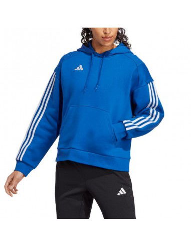 Adidas Γυναικείο Φούτερ με Κουκούλα Μαύρο IC4616 Adidas Γυναικείο Φούτερ με Κουκούλα Μαύρο IC4616