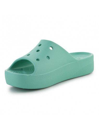 Crocs Slides με Πλατφόρμα σε Μπεζ Χρώμα 208180-3UG Crocs Slides με Πλατφόρμα σε Μπεζ Χρώμα 208180-3UG