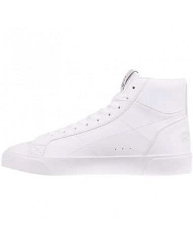 Kappa Unisex Μποτάκια Λευκά 241708-1011 Kappa Unisex Μποτάκια Λευκά 241708-1011