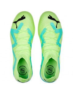 Puma Future Ultimate TT 107174-03 Χαμηλά Ποδοσφαιρικά Παπούτσια με Σχάρα Πράσινα 2