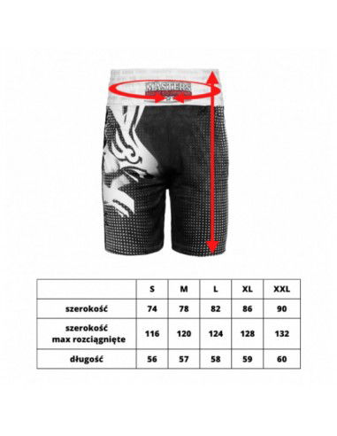Boxing shorts Iron Pro MFC PATRIOTIC "EAGLE" M 0611701M Boxing shorts Iron Pro MFC PATRIOTIC "EAGLE" M 0611701M