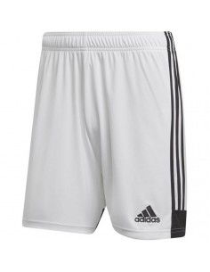 Adidas Tastigo 19 Αθλητική Ανδρική Βερμούδα Μονόχρωμη Λευκή DP3247