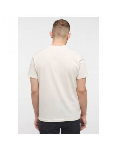 Mustang Ανδρικό T-shirt Κοντομάνικο Μπεζ 1013522 2013 Mustang Ανδρικό T-shirt Κοντομάνικο Μπεζ 1013522 2013