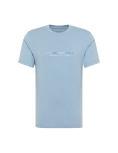 Mustang Ανδρικό T-shirt Κοντομάνικο Μπλε 1013562 5124