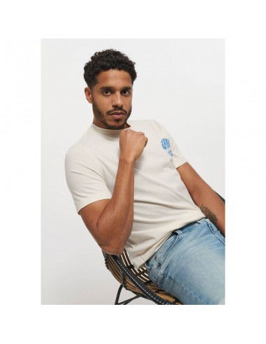 Mustang Ανδρικό T-shirt Κοντομάνικο Λευκό 10135482013 Mustang Ανδρικό T-shirt Κοντομάνικο Λευκό 10135482013