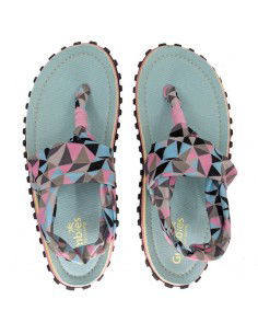 Gumbies Slingback Flip Flops W GSBWNGEOM