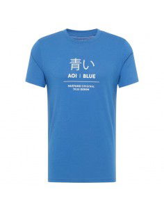 Mustang Ανδρικό T-shirt Κοντομάνικο Μπλε 10135225234