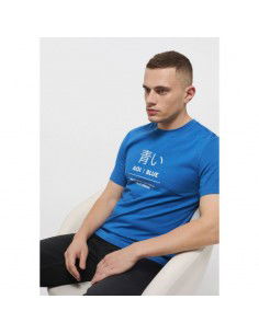 Mustang Ανδρικό T-shirt Κοντομάνικο Μπλε 10135225234 2