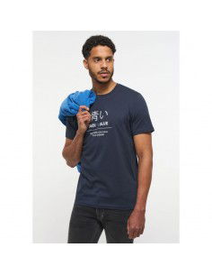 Mustang Ανδρικό T-shirt Κοντομάνικο Navy Μπλε 10135225330 2