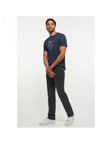 Mustang Ανδρικό T-shirt Κοντομάνικο Navy Μπλε 10135225330 Mustang Ανδρικό T-shirt Κοντομάνικο Navy Μπλε 10135225330