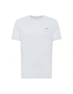 Mustang Ανδρικό T-shirt Κοντομάνικο Λευκό 10135344017