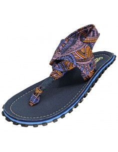 Gumbies Slingback Flip Flops W GSBWNAZTEC 2