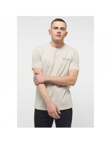 Mustang Ανδρικό T-shirt Κοντομάνικο Μπεζ 1013523 2081 Mustang Ανδρικό T-shirt Κοντομάνικο Μπεζ 1013523 2081