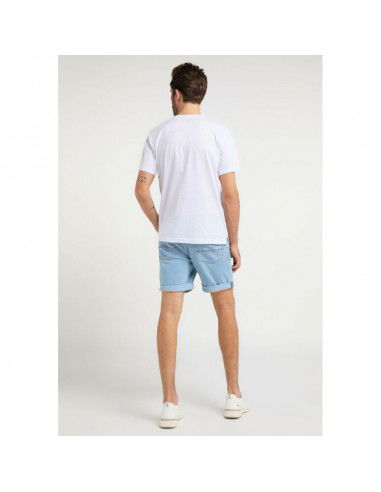 Mustang Ανδρικό T-shirt Κοντομάνικο Λευκό 1009534 2045 Mustang Ανδρικό T-shirt Κοντομάνικο Λευκό 1009534 2045