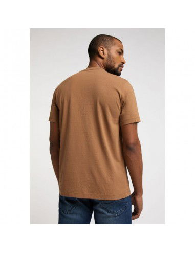 Mustang Ανδρικό T-shirt Κοντομάνικο Μπεζ 10121473299 Mustang Ανδρικό T-shirt Κοντομάνικο Μπεζ 10121473299