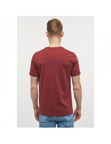 Mustang Ανδρικό T-shirt Κοντομάνικο Κόκκινο 10125147256 Mustang Ανδρικό T-shirt Κοντομάνικο Κόκκινο 10125147256