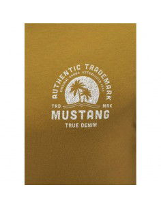 Mustang Ανδρικό T-shirt Κοντομάνικο Πράσινο 10125156370 2