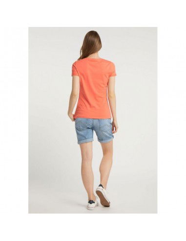 Mustang Γυναικείο T-shirt Ροζ 1009391-8204 Mustang Γυναικείο T-shirt Ροζ 1009391-8204