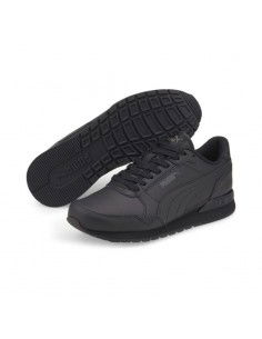 Puma Αθλητικά Παιδικά Παπούτσια Running ST Runner V3 Μαύρα 384904-01 2