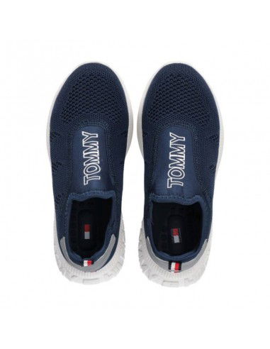 Tommy Hilfiger Παιδικά Sneakers Slip-on για Αγόρι Μπλε T3B4-32246-0735800 Tommy Hilfiger Παιδικά Sneakers Slip-on για Αγόρι Μπλε T3B4-32246-0735800