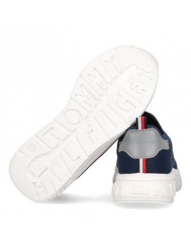 Tommy Hilfiger Παιδικά Sneakers Slip-on για Αγόρι Μπλε T3B4-32246-0735800 Tommy Hilfiger Παιδικά Sneakers Slip-on για Αγόρι Μπλε T3B4-32246-0735800