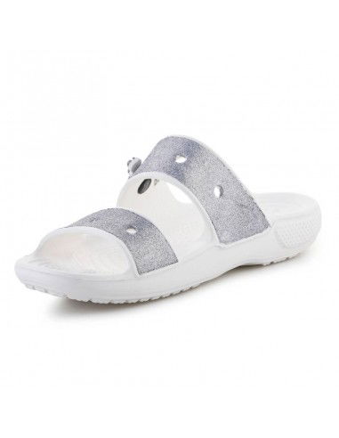 Crocs Glitter II Slides σε Λευκό Χρώμα 207769-90H Crocs Glitter II Slides σε Λευκό Χρώμα 207769-90H