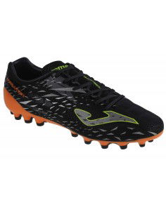 Joma Evolution Cup 2301 AG ECUS2301AG Χαμηλά Ποδοσφαιρικά Παπούτσια με Τάπες Μαύρα