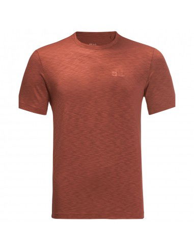 Jack Wolfskin Ανδρικό T-shirt Κοντομάνικο Κόκκινο 1808981-2188 Jack Wolfskin Ανδρικό T-shirt Κοντομάνικο Κόκκινο 1808981-2188