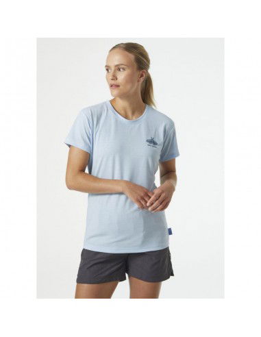 Helly Hansen Κοντομάνικη Γυναικεία Μπλούζα Καλοκαιρινή Μπλε 63083 513 Helly Hansen Κοντομάνικη Γυναικεία Μπλούζα Καλοκαιρινή Μπλε 63083 513