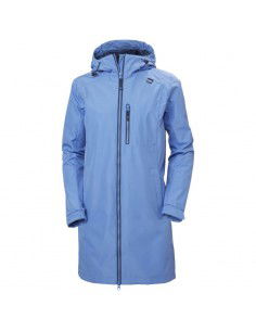 Helly Hansen Μακρύ Γυναικείο Μπουφάν Παρκά για Άνοιξη/Φθινόπωρο Γαλάζιο 55964 619