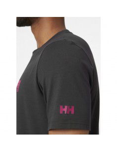 Helly Hansen Ανδρικό T-shirt Κοντομάνικο Μαύρο 34053 982 2