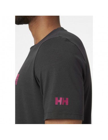 Helly Hansen Ανδρικό T-shirt Κοντομάνικο Μαύρο 34053 982 Helly Hansen Ανδρικό T-shirt Κοντομάνικο Μαύρο 34053 982