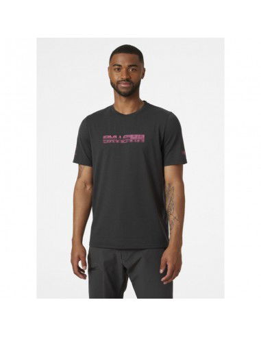 Helly Hansen Ανδρικό T-shirt Κοντομάνικο Μαύρο 34053 982 Helly Hansen Ανδρικό T-shirt Κοντομάνικο Μαύρο 34053 982