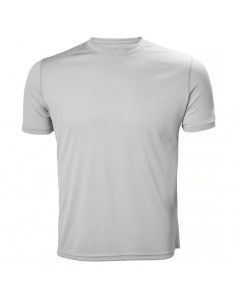 Helly Hansen Tech T Αθλητικό Ανδρικό T-shirt Γκρι Μονόχρωμο 48363-930